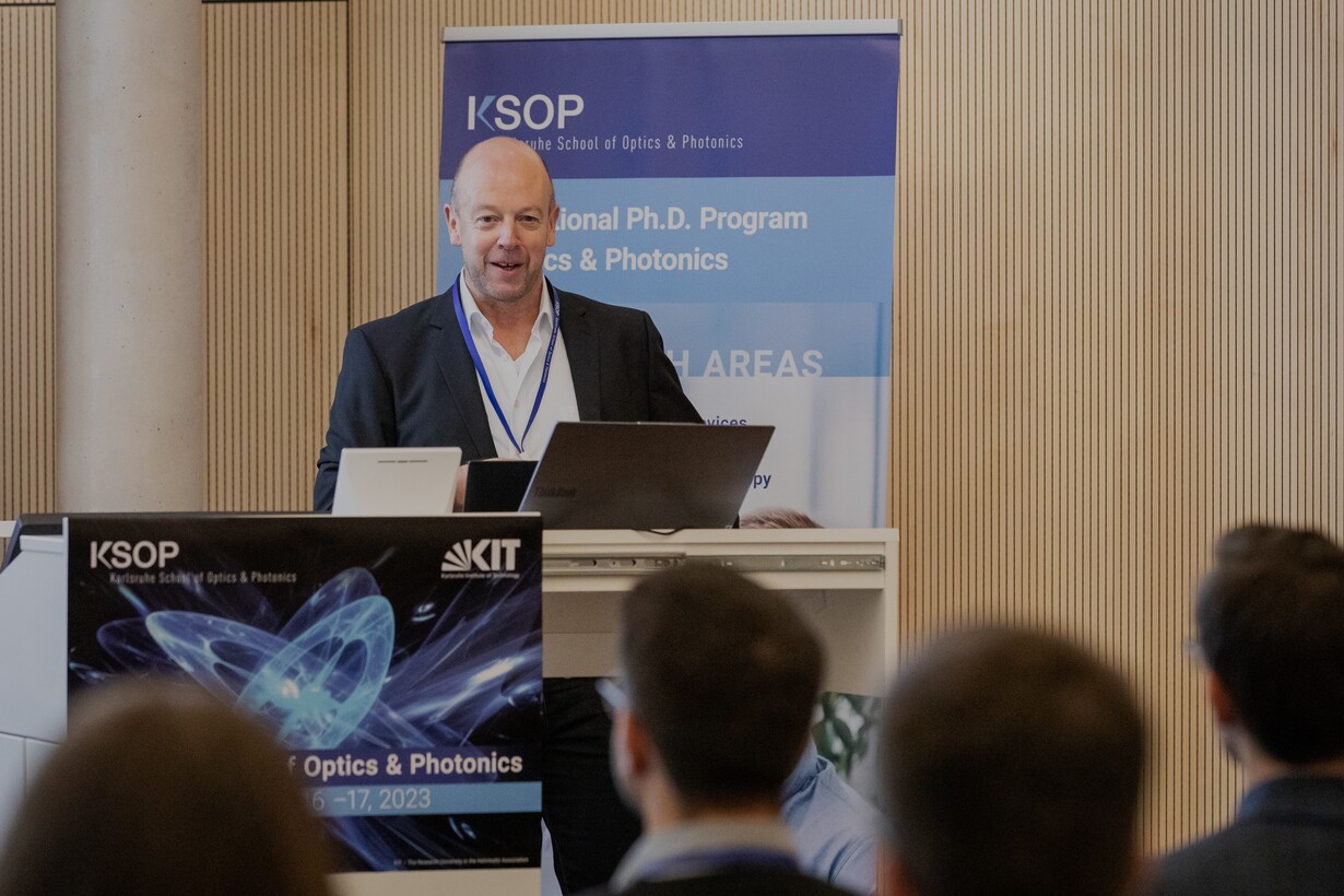 Ulrich Lemmer as a speaker at KDOP