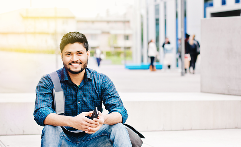 Picture of student smiling